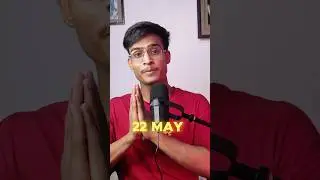 22 May Ye Date Mat Bhoolna 😱| #shorts