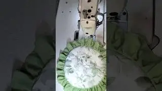 An Easy Way to Make a Round Sitting Pillow💥Sewing For Beginners#shorts