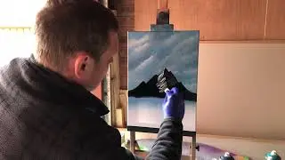 Spray Paint Art on a Easel (First live Stream)