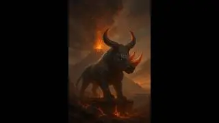 Lava Horn Titan | The Colossal Beast Born from Fire 🌋