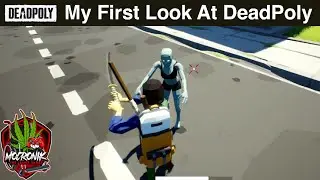 Can I Survive This Zombie Survival Game?? | DeadPoly (Early Access) First Look
