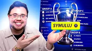 Przesymulowałem całą LIGĘ MISTRZÓW 2023/24 🏆⚽