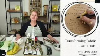 Transforming Fabric  with Ink