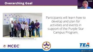 TEA Purple Star Campus PLC Session 4 (January 21, 2026)