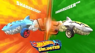 HOT WHEELS UNLIMITED 2 - Sharkruiser Vs Sharkruiser In My Tracks