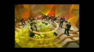 Aniello Desiderio with World Guitar Ensemble for German Television.