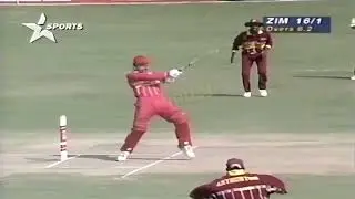 1996 CWC Zimbabwe vs West Indies, 3rd Match at Hyderabad, Feb 16 1996 #cricket #highlights 