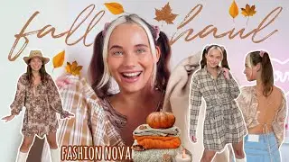 *super cute* FALL 2021 TRY ON CLOTHING HAUL FT. FASHION NOVA