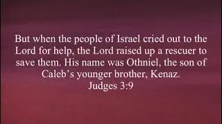 Othniel & Ehud Becomes Israel&rsquo;s Judge | Judges 3