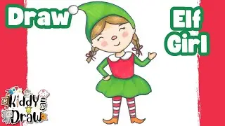 How to Draw a Cute Elf Girl - Step-by-Step!