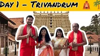 🌴✨ Our South India Journey Starts! 🚆🎒 | Trivandrum Vlog Part 1 🛕🎥