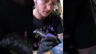 Full color Bug Car 🐛 Tattoo