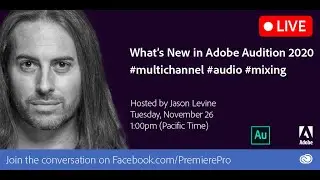 What's New in Adobe Audition 2020 + mixing some vocals #audio #multichannel #mixing