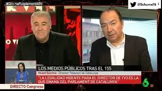 Vicent Sanchis director de TV3, da una lecci&oacute;n de periodismo y profesionalidad a Ferreras y La Sexta