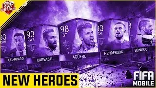 FIFA MOBILE *CONFIRMED* ALL NEW TEAM HEROES & PLANS #FIFAMOBILE HOW TO GET NEW TEAM HERO PLAYER CARD