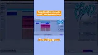 Remaking EDM classics in Synth1 #daftpunk #Darude #music #synth1  #soundesign