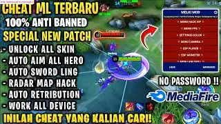 MOD MENU MOBILE LEGENDS | UNLOCK ALL SKINS, MAPHACK, AUTO SWORD LING, ROOM INFO | VVIP ENJOYERS