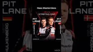 Average Haas Masterclass #f1 #haas #formula1 #motorsport #nicohulkenberg #kevinmagnussen #haasf1