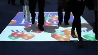 Interactive Floor Projection