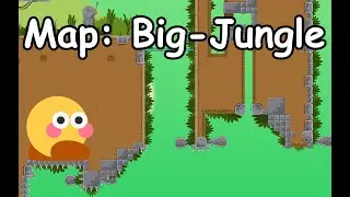 [DDNet/Teeworlds]: Map Big-Jungle Finish (Oldschool)