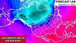 Tue 1/13/26 - US weather | Another Arctic outbreak enters the late January picture