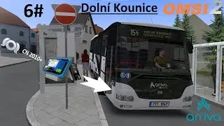 OMSI 2 6# Mapa Dolní Kounice,Linka 154 SOR CN 2010+SYNERGY OCC!