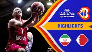 Iran - Bahrain | Highlights - #FIBAWC 2023 Qualifiers