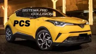 TOYOTA C-HR - PCS frenata assistita - COME FUNZIONA - TEST ED AUDIO ORIGINALE