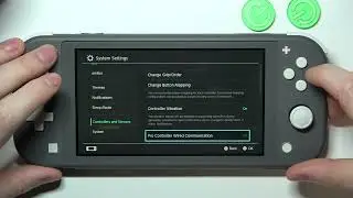 Nintendo Switch Lite Как скачать обновления для контроллеров