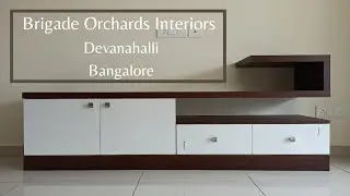 Brigade Orchards Interiors | Grey and White Interiors | 2BHK Interiors | Devanahalli | Bangalore