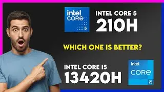 Сравнение процессоров Intel Core 5 210H и Intel Core i5 13420H