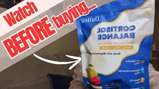 Review of Cortisol Calm Drink Mix with Magnesium Glycinate Powder, L-Theanine, Vitamins, and Ashwaga