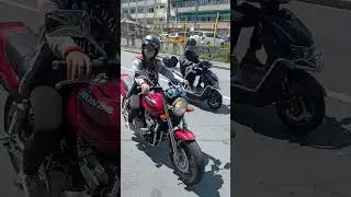 Honda Super Four Bike Testing