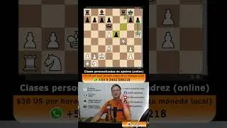no solo pensar jugadas defensivas, sino tambi&eacute;n contra ataque #chess #ajedrez #xadrez