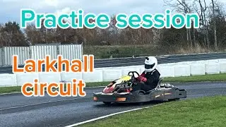 Wet practice session | Larkhall Circuit