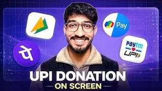 How to Add UPI Donation Alerts on Live Streams | Stream Alert