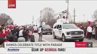 Georgia football championship parade is 'surreal'