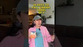 14 days to fall garden series Ep. 3: Planting out 73 plants!🪏 #gardening #balconygarden #garden