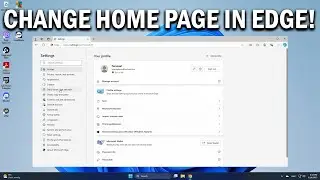 How To Change Your Home, Startup and New Tab Pages in Microsoft Edge - Easy Fix