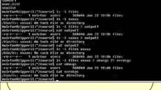 Linux and Unix Basics : Standard Error