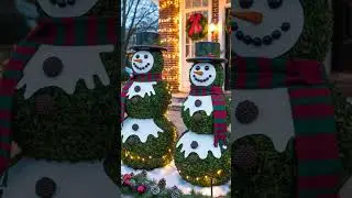 31 Outdoor Christmas Decorations: Ideas For A Magical Welcome