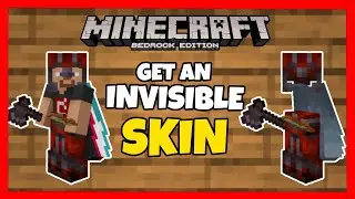 How to Get an INVISIBLE Skin in Minecraft Bedrock