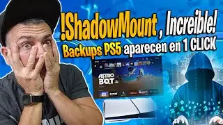 INCRE&Iacute;BLE AVANCE!! ShadowMount llega a PS5 Liberada, tus Juegos aparecen al INSTANTE con 1 CLIC!