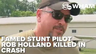 Famed stunt pilot Rob Holland, killed in crash at Langley Air Force Base