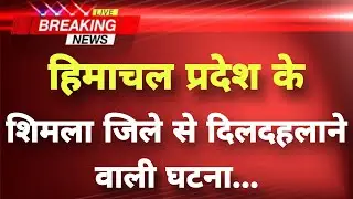 हिमाचल प्रदेश के शिमला जिले से दिलदहलाने वाली घटना&zwnj; || Shimla News || Himachal Breaking News ||