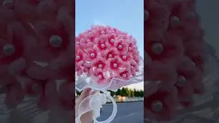 DIY pipe cleaner hydrangeas flowers #handmade #diy #gift #diyflowers #diycrafts #flowercraft #flower