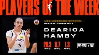 Week 8: Western Conference Player of the Week Dearica Hamby