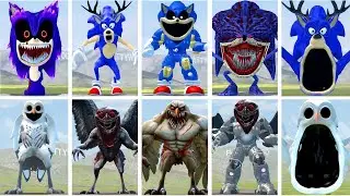 EVOLUTION OF ALL CURSED OWL VS SHIN SONIC TAPES FAMILY POPPY PLAYTIME CHAPTER 4 in Garry's Mod