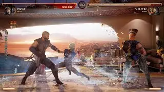 Mortal Kombat 1 Smoke Fatal Blow Example