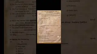 PUC-2, Indian History, midterm exam,  karnataka board 2025